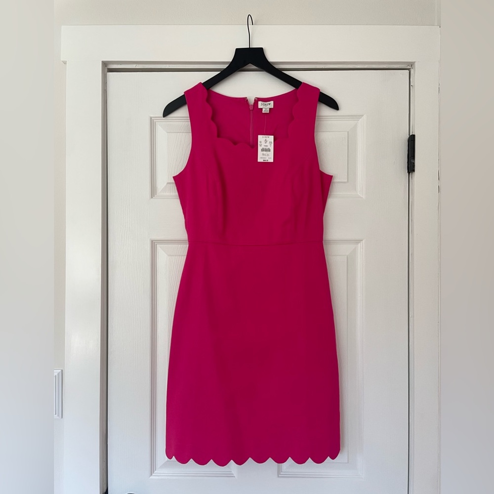 J. Crew Scalloped Dress